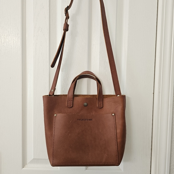 Portland Leather Mini Crossbody - Picture 3 of 6